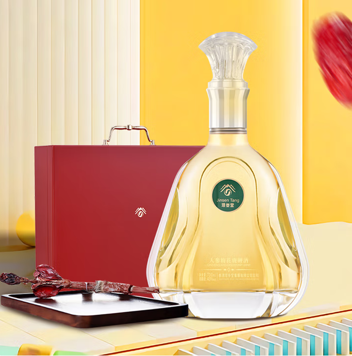  人参梅花鹿鞭酒